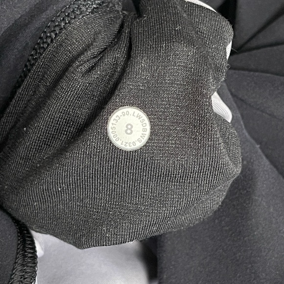 Lululemon Wunder Train High-Rise Tight 25" Crop Black Ascending Silverscreen - Picture 10 of 10